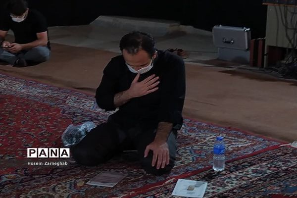 برگزاری مراسم عزاداری تاسوعای حسینی در سازمان دانش آموزی استان همدان