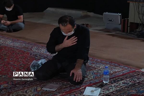 برگزاری مراسم عزاداری تاسوعای حسینی در سازمان دانش آموزی استان همدان