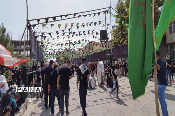 برگزاری مراسم تاسوعای حسینی  در البرز