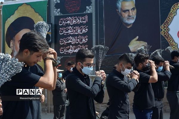 ظهر تاسوعا در هیات صاحب الزمانی شهرستان خوسف