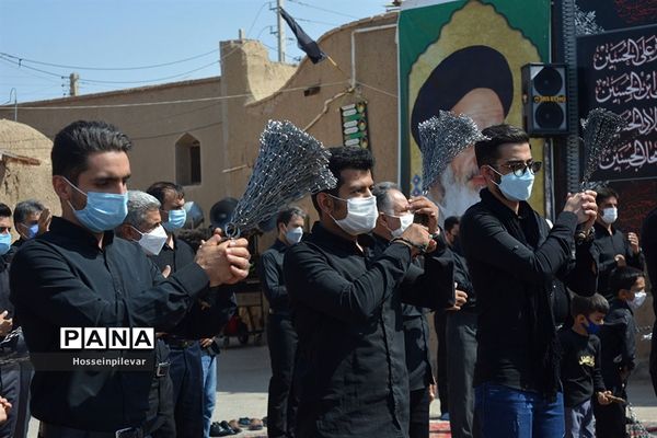 ظهر تاسوعا در هیات صاحب الزمانی شهرستان خوسف