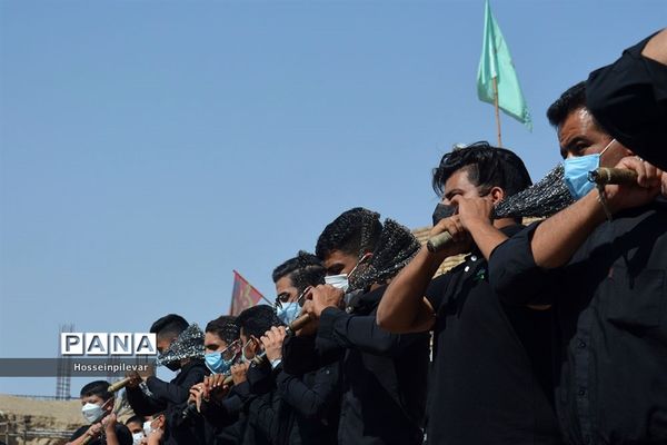 ظهر تاسوعا در هیات صاحب الزمانی شهرستان خوسف