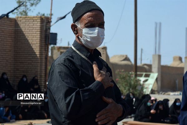 ظهر تاسوعا در هیات صاحب الزمانی شهرستان خوسف