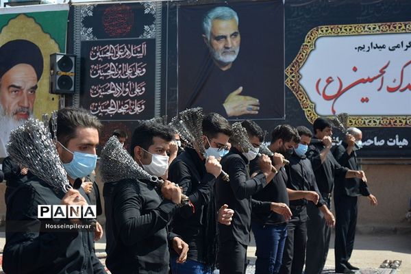 ظهر تاسوعا در هیات صاحب الزمانی شهرستان خوسف