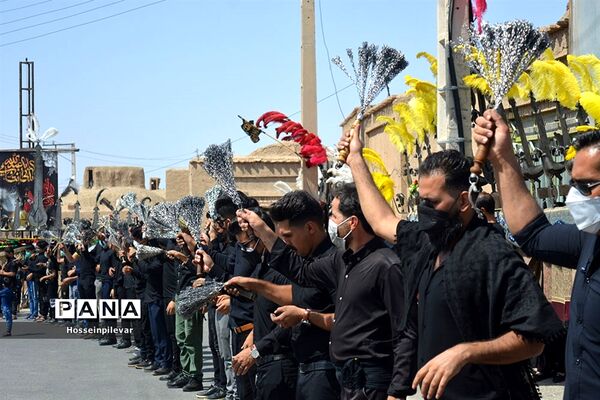 ظهر تاسوعا در هیات محبان شهرستان خوسف