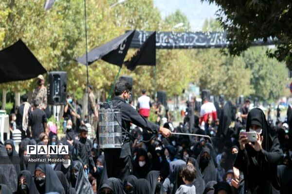 مراسم عزاداری تاسوعای حسینی در کاشمر