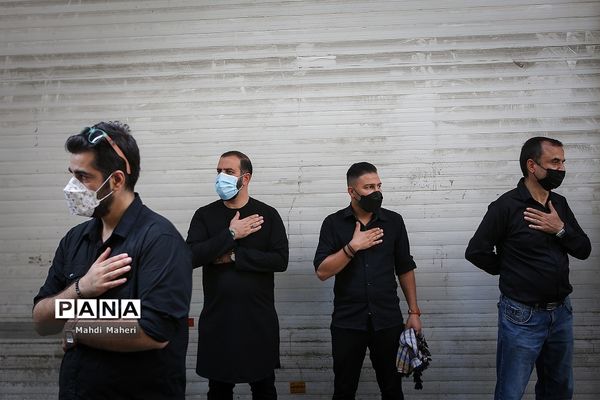 عزاداری تاسوعا حسینی در بازار تهران