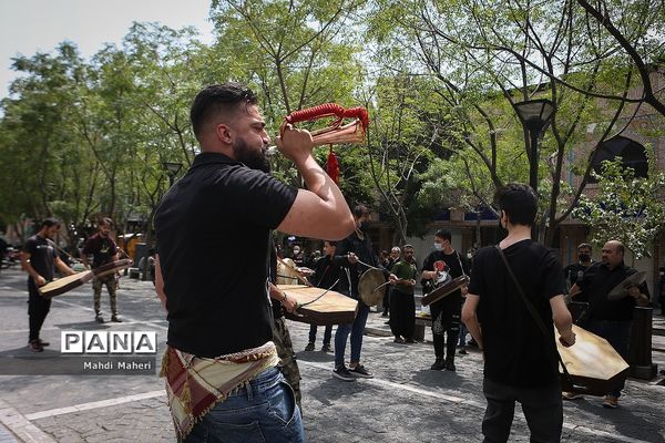 عزاداری تاسوعا حسینی در بازار تهران