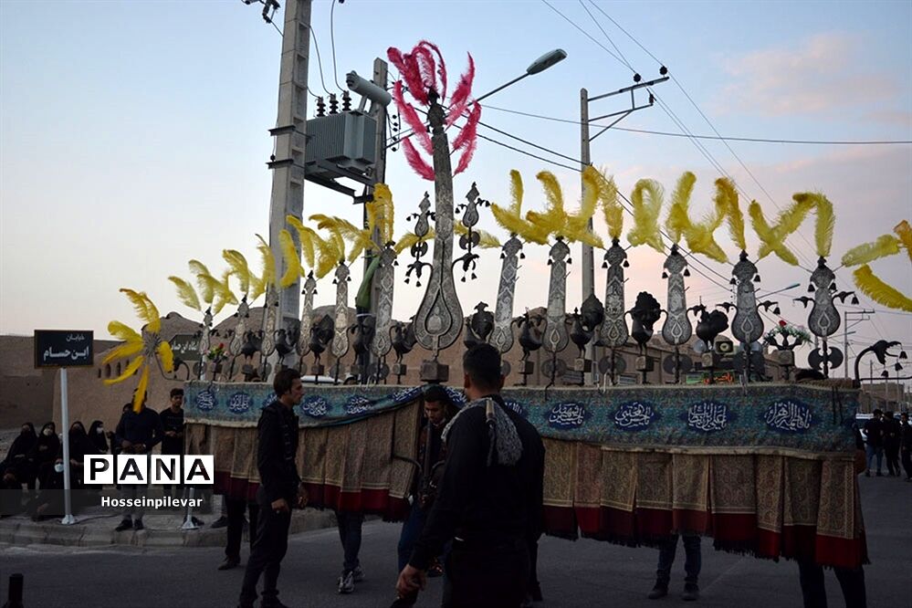 کاروان علم کشی در خوسف