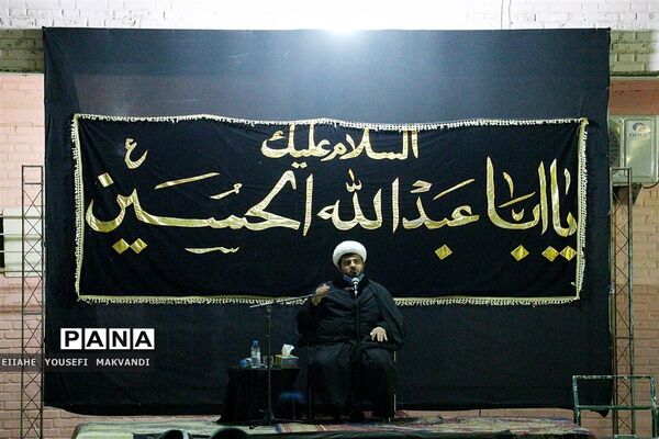 مراسم شب عاشورا در شهر میانکوه شهرستان امیدیه