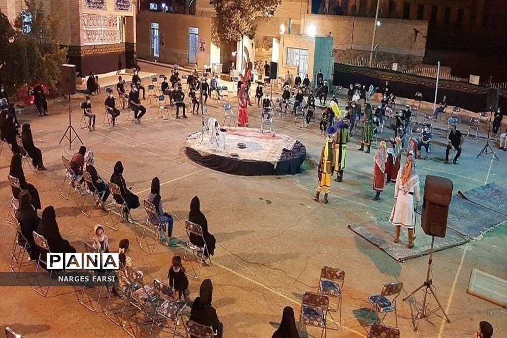 تعزیه خوانی و عزاداری در روستاهای قاهان و باقرآباد قم