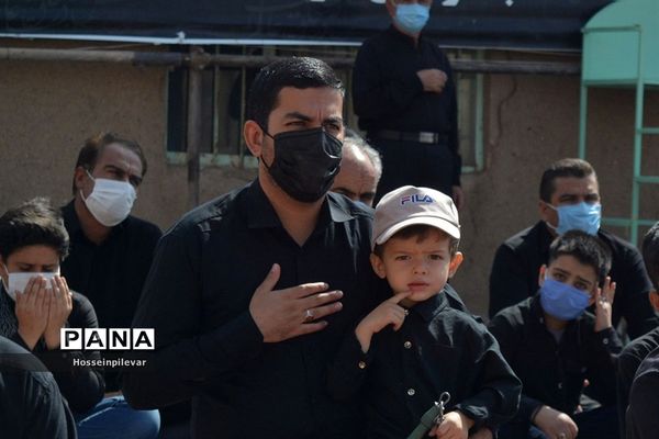 صبح عاشورا در هیات صاحب الزمانی شهرستان خوسف
