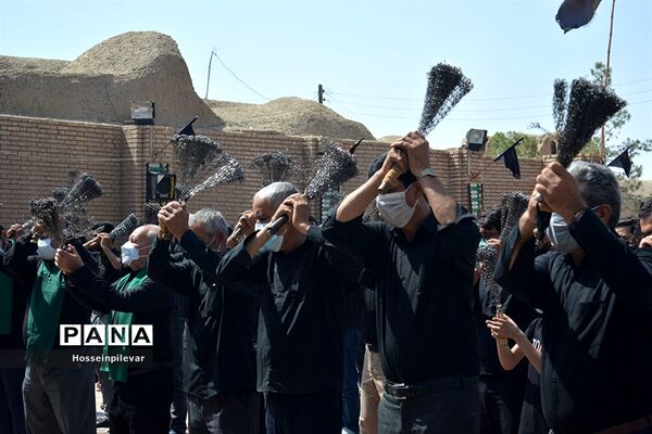 صبح عاشورا در هیات صاحب الزمانی شهرستان خوسف