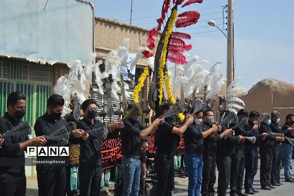 صبح عاشورا در هیات  محبان شهرستان خوسف