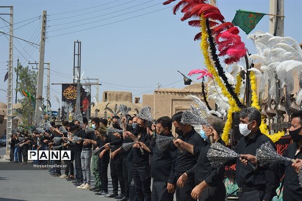 صبح عاشورا در هیات  محبان شهرستان خوسف