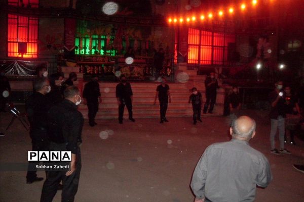 عزاداری حسینی در هیات‌های بومهن و رودهن