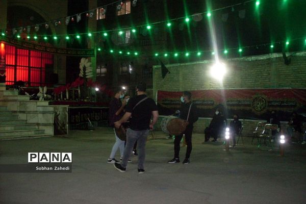 عزاداری حسینی در هیات‌های بومهن و رودهن