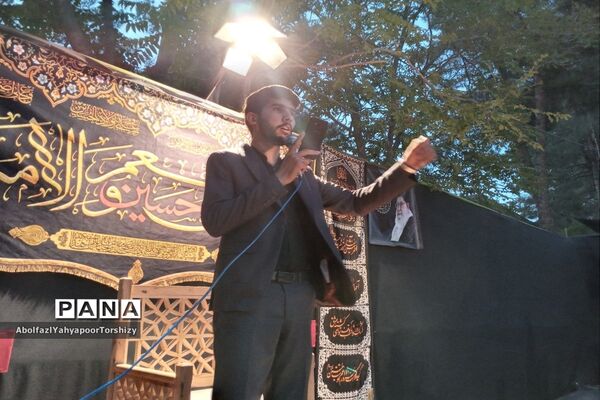 شب عاشورا در هیات نوجوانان کانون لقمان کاشمر