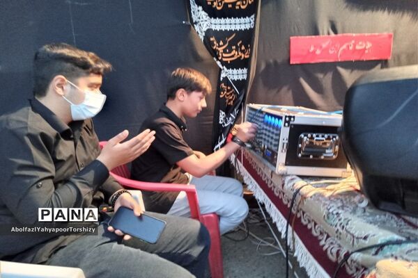 شب عاشورا در هیات نوجوانان کانون لقمان کاشمر