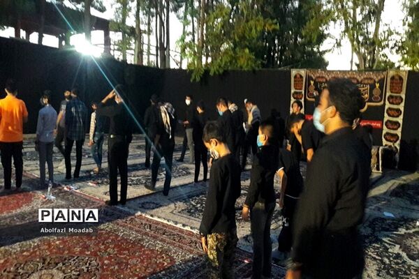 شب عاشورا در هیات نوجوانان کانون لقمان کاشمر