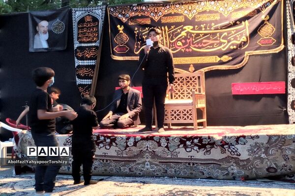 شب عاشورا در هیات نوجوانان کانون لقمان کاشمر