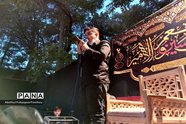 شب عاشورا در هیات نوجوانان کانون لقمان کاشمر