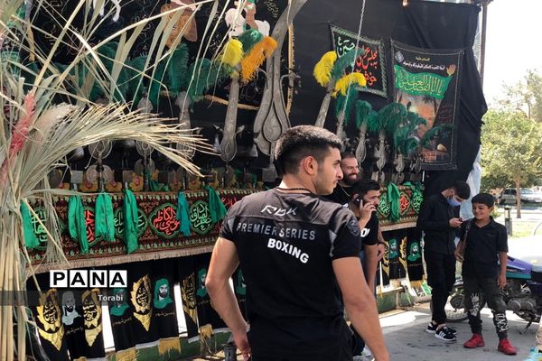 عزاداری عاشورای حسینی در دیار ۱۵خرداد ورامین