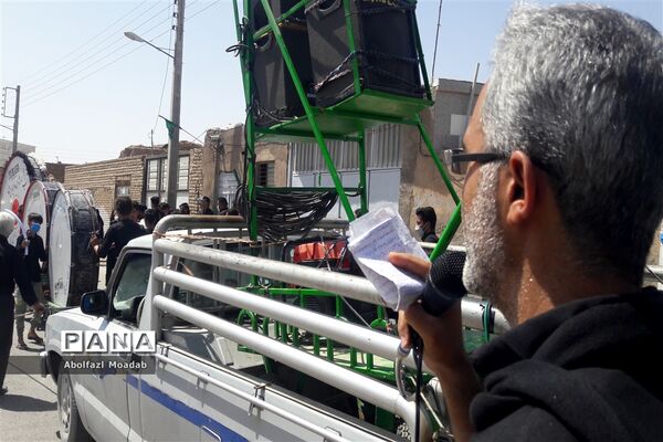عاشورای حسینی در حسینیه روستای دهنو در خلیل آباد