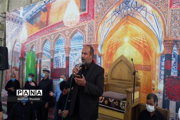 عاشورای حسینی در حسینیه روستای دهنو در خلیل آباد