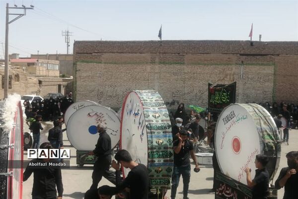 عاشورای حسینی در حسینیه روستای دهنو در خلیل آباد