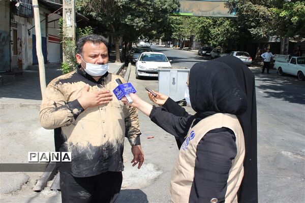 کرمانشاه سوگوار و سیاهپوش در عاشورای حسینی