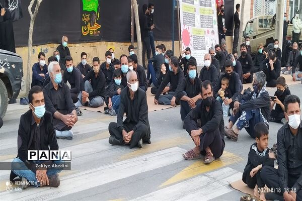 مراسم عزاداری عاشورای حسینی در شهرستان سربیشه