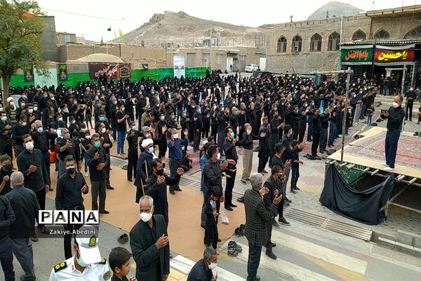 مراسم عزاداری عاشورای حسینی در شهرستان سربیشه