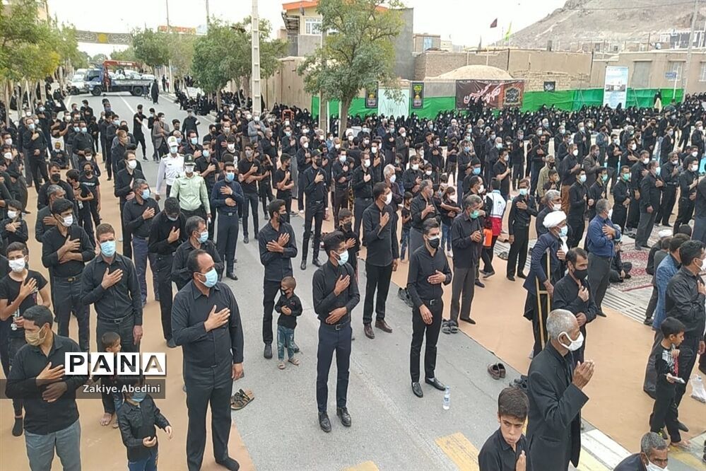 مراسم عزاداری عاشورای حسینی در شهرستان سربیشه