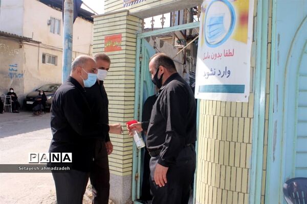 مراسم عزاداری عاشورای حسینی در شهرستان گلوگاه