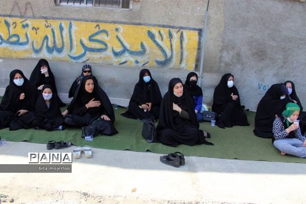 مراسم عزاداری عاشورای حسینی در شهرستان گلوگاه