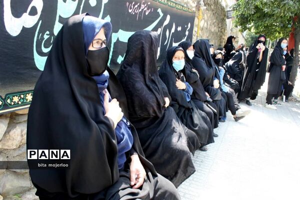مراسم عزاداری عاشورای حسینی در شهرستان گلوگاه