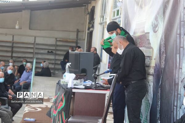 مراسم عزاداری عاشورای حسینی در شهرستان گلوگاه
