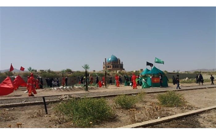 برگزاری مراسم تعزیه در ارگ جهانی گنبد سلطانیه