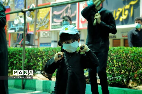 تجمع هیات مذهبی  مساجداهواز در  روز عاشورا