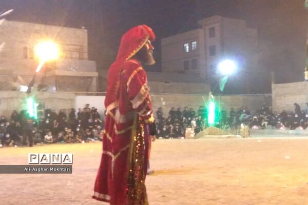 مراسم تعزیه خوانی در شب شام غریبان