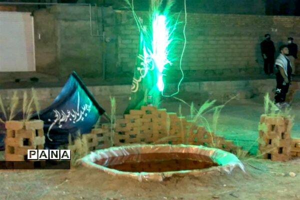 مراسم تعزیه خوانی در شب شام غریبان