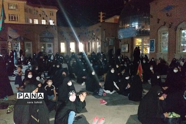 عزاداری عاشقان سیدالشهدا(ع) در پردیس