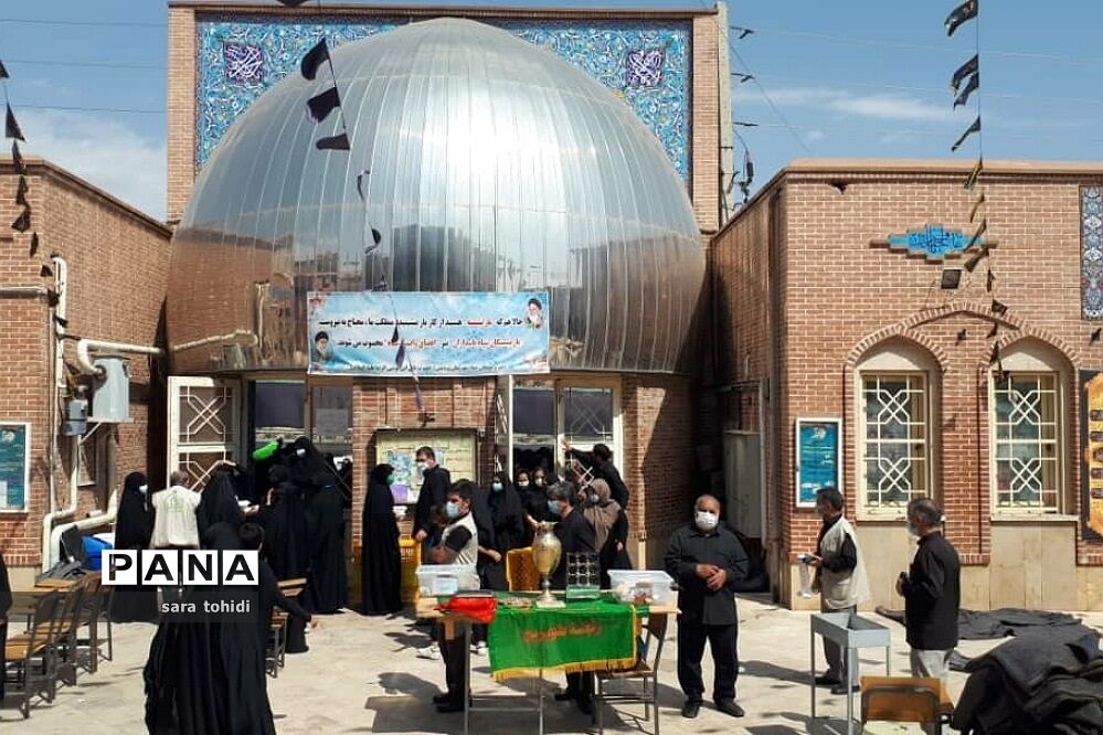 عزاداری عاشقان سیدالشهدا(ع) در پردیس