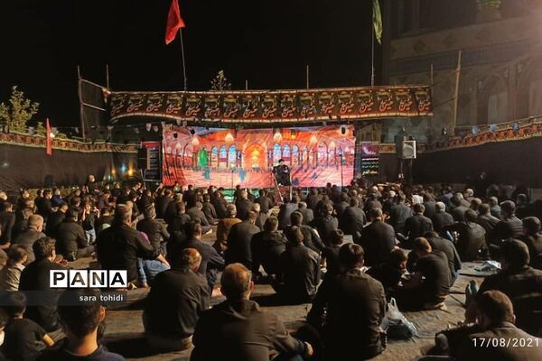 عزاداری عاشقان سیدالشهدا(ع) در پردیس