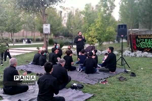 عزاداری عاشقان سیدالشهدا(ع) در پردیس