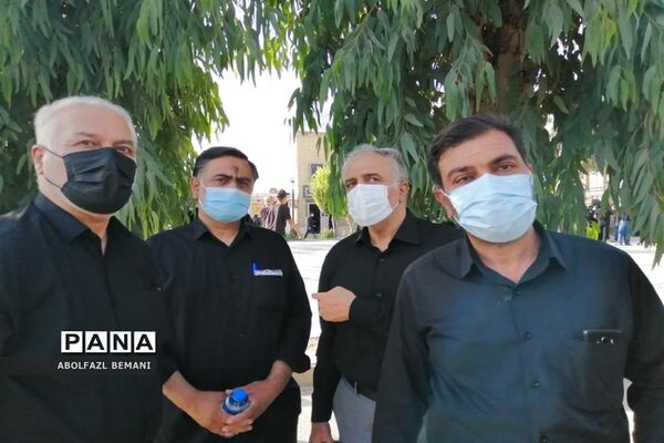تشییع پیکر پیشکسوت آموزش و پرورش قم مرحوم «سید محسن هاشمی»