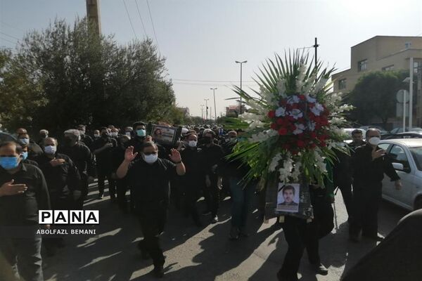 تشییع پیکر پیشکسوت آموزش و پرورش قم مرحوم «سید محسن هاشمی»