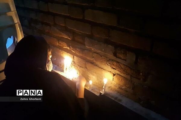 مراسم شام غریبان امام حسین(ع)در شهرستان دماوند