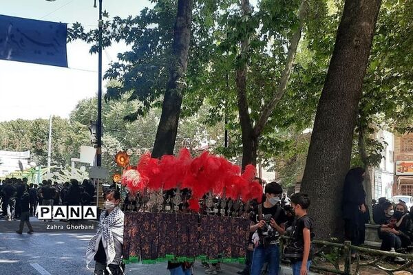 عزاداری مردم دماوند در روز عاشورای حسینی
